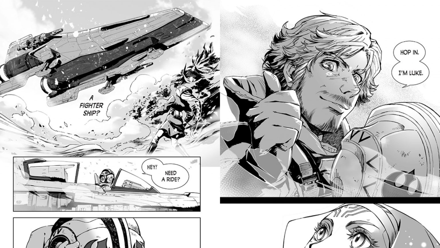 star wars luke skywalker manga
