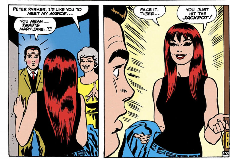 mary jane watson and spider man